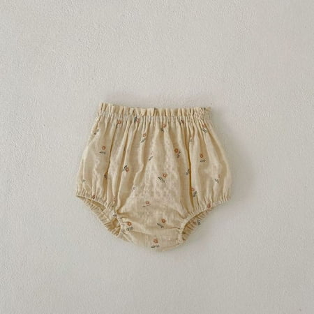 

DancePeanut Summer New Baby Shorts Newborn Kids Clothing Cotton Floral Printing Casual Baby Girls Bread Pants Versatile Shorts Bloomers