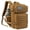 Khaki, variant on 25L Molle Hiking Daypack Outdoor Backpack for Men Women Camping Travel Work Commuter Gym Bag