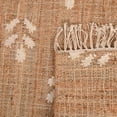 thumbnail image 4 of KLAVATE Handwoven Jute Rug With Leaf Motif For Living Room, 4 of 4