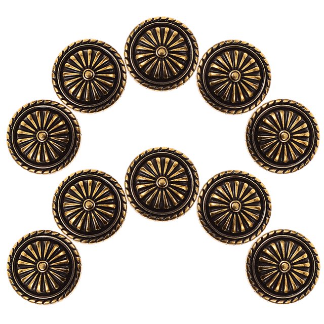 AURARMLET 10Ud Botones Vintage Para Traje En Aleación Para Y Reemplazo
