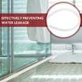 thumbnail image 4 of Garde-éclaboussures d'Eau de Douche 50cm Joint Inférieur de Porte de Douche Barrage Garde-Éclaboussures de Baignoire, 4 of 7