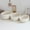 White, variant on Small Woven Baskets Empty Tiny Storage Baskets Mini Cotton Rope Baskets Oval Decorative Hampers under Bed Bins Large Storage Tote Bag Bedroom Containers Clothes with Lids for Storage