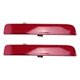 thumbnail image 1 of 1 Pair Rear Bumper Red Reflector for L322 Part Number: LR006349 LR006348, 1 of 5