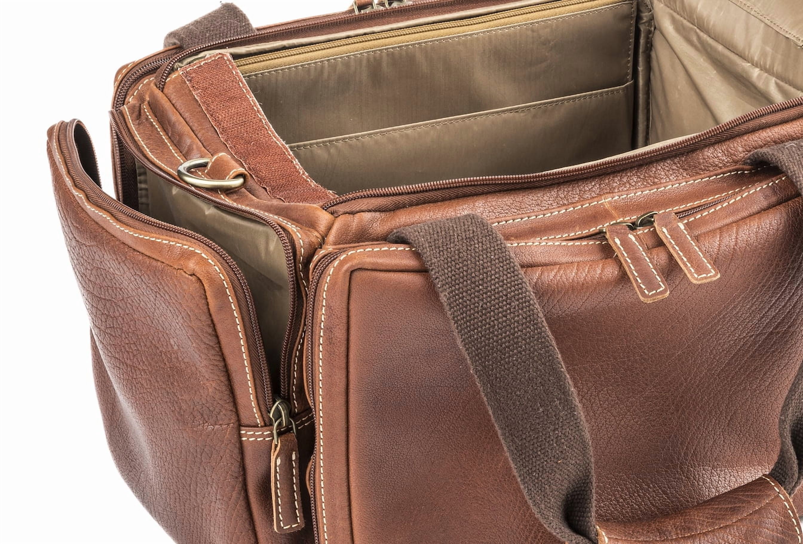 Saddle Mate Full Grain Buffalo Leather Range Bag