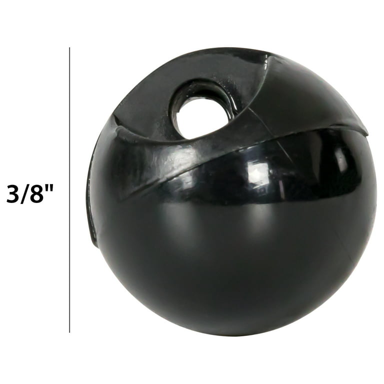 Le Bouton Black 3/4 4-Hole Buttons, 4 Pieces