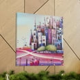 thumbnail image 6 of City Skyline Portrait - Canvas, 6 of 10