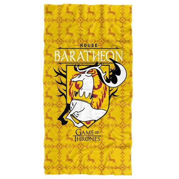 Game of Thrones House Baratheon Beach Towel 30' X 60'