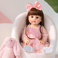 thumbnail image 1 of Muñeca bebé PUAMUBUA de 56 cm, niña realista de silicona y vinilo, 1 of 9