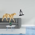 thumbnail image 2 of Escultura de abstracto dorado pensador, figura decorativa de animal, adorno de mesa para centro de mesa, decoración de oficina, hogar, dormit, 2 of 8