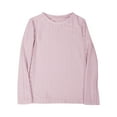 thumbnail image 5 of Jalioing Girls Long Sleeve Shirt Loose Comfy Crew Neck Casual Shirts Toddler Kids Soft Tunic Tops 3-14 Years, 5 of 7