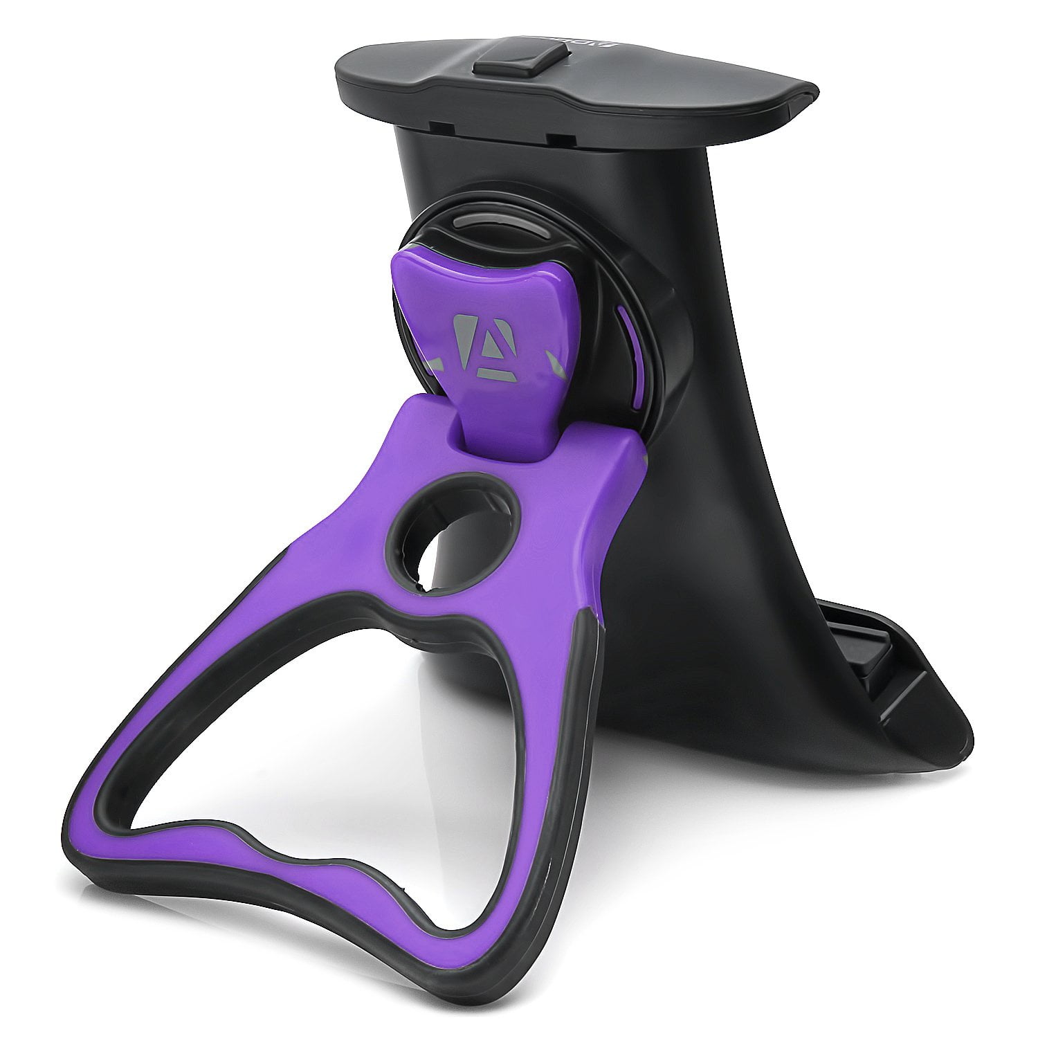 Aduro U-Grip Tablet Stand Holder Purple Adjustable Multi-Angle Universal Desk Mount for iPad & All Tablets Easy-Grip 