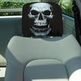 thumbnail image 7 of Car Headrest Cover under $5! kkbbma Car Headrest Cover Stretchable Auto Seat Protector Funny Print Design Universal Fit Vehicle Accessories Interior Decor for Men Women Drivers, 7 of 7