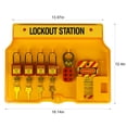 thumbnail image 3 of Kits Lockout Tagout BULANGDI Electrical Security, paquete de 27, 3 of 9