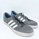 thumbnail image 2 of Adi-das Mens Daily Vulc G53482 Gray Casual Shoes Sneakers Size 10.5, 2 of 6