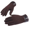 thumbnail image 3 of Guantes de invierno Skymirror para hombre, cálidos y con dedos completos, para bicicleta, regalo de Navidad, 3 of 4
