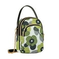 thumbnail image 7 of FORMRS Crossbody Bag for Women Quilted Travel Shoulder Cell Phone Purse with Chain Strap Handbag, Gray Floral, 7 of 7