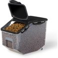 thumbnail image 1 of baomifa-LocknLock Pet Food Container with Wheels - 406oz/12L - Airtight - 4-Sided Locking Flip Top Lid, 1 of 4