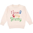thumbnail image 2 of Inktastic I Love My Granny Toddler Sweatshirt, 2 of 4