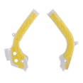 thumbnail image 1 of Acerbis X-Grip Frame Guards White/Yellow for KTM 250 XC-W i (Fuel Injected) 2018, 1 of 1