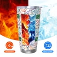 thumbnail image 5 of Uemuo Back To School Print Travel Coffee Mug ,20oz Double-walled Car Cup ,Stainless Steel Insulated Tumbler Leak-proof Travel Cup Reusable Straw Car Cup-Without Straw, 5 of 8