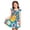 Multicolour-2, variant on Easter Dresses for Girls Flutter Sleeve Bunny Print Sleeveless Dress Casual A Line Summer Crewneck Sundresses