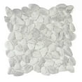 thumbnail image 6 of The Tile Life Huron Rock Glacier Matte Glass Mosaic Floor and Wall Tile 12x12 in 1-Piece, 6 of 11