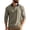 Coffee, variant on Mens Polo Shirts Business Casual Loose Fit Lapel Long Sleeve Shirt Top