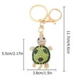 thumbnail image 3 of Riforla Key Chain Cute Cartoon Key Chain Car Pendant Pendant Children's Gift Baseball Key Chain Keychains Blue, 3 of 4