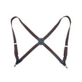 thumbnail image 1 of tredstone Pant Belt Replacement Mens Suspenders With Adjustable Size And Strong Metal Clips Widely Used coffee, 1 of 6