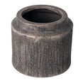 thumbnail image 3 of Better Homes & Gardens 6" x 6" x 5.4" Round Black Ceramic Alexander Plant Planter, 3 of 8