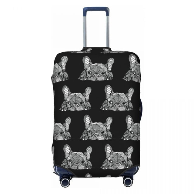 Custom Golden Retriever Dog Luggage Cover Elastic Travel Suitcase Protective Covers Fits 18-32 Inch