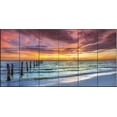 thumbnail image 1 of Ceramic Tile Mural - A Ft. Myers Sunset - by Sean Allen - Kitchen backsplash / Bathroom shower, 1 of 1