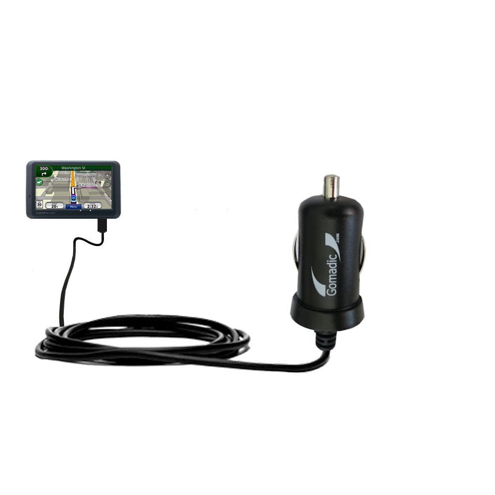 Populær smække Dominerende Gomadic Intelligent Compact Car / Auto DC Charger suitable for the Garmin  Nuvi 765T - 2A / 10W power at half the size. Uses Gomadic TipExchange  Techno - Walmart.com