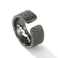 thumbnail image 3 of Stackable Rings, Opening Ring for Men, Nordic Vintage Punk Biker Bands Rings, Original Handmade Antique Rings Ethnicity Charm Jewelry, Silver, 3 of 3