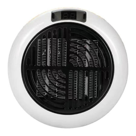 

Wall Outlet Space Heater 900W Plug In Smart Heater With Adjustable Thermostat Safe And Quiet LED Display Fan Heater For Room