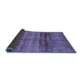 thumbnail image 2 of Ahgly Company Indoor Rectangle Abstract Blue Modern Area Rugs, 7' x 9', 2 of 4