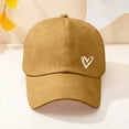 thumbnail image 2 of QASIEATN Heart Embroidered Baseball Cap Distressed Adjustable Hat for Women Profile Dad Hats Cotton Cap Daily Wear Casual Accessories Baseball Caps for Women, 2 of 5