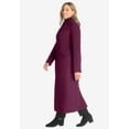 thumbnail image 3 of Jessica London Women's Plus Size Full Length Wool Blend Coat, 3 of 6