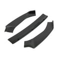 thumbnail image 3 of Front Splitter, Durable Improve Vehicle Stability  Front Bumper Lip  Replacement For MK7 MK7.5 GTD R 2013-2020 For Car Carbon Fiber Look, 3 of 8