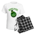 thumbnail image 4 of CafePress - St. Patrick's Day Happy Face Women's Light Pajamas - Women's Short Sleeve Print T-Shirt and Pants Light Cotton Pajama Set, 4 of 7
