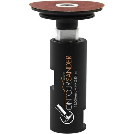 

TUELGodty Contour Sander | Ø 50 mm Mini Random Orbit Sander Attachment for Angle Grinder | SAN.FG.200