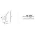 thumbnail image 2 of Bath Robe Hook in Polished Chrome Finish, 2 of 2