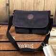 thumbnail image 1 of LHSHID Retro Canvas Shoulder Bag For Men Women Library Sling Bag Business Messenger Bag Crossbody Bag For Hanging Out & Daily Commute, 1 of 7