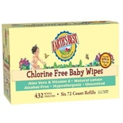 Earth's Best Tender Care Baby Wipes - Unscented - 432ct