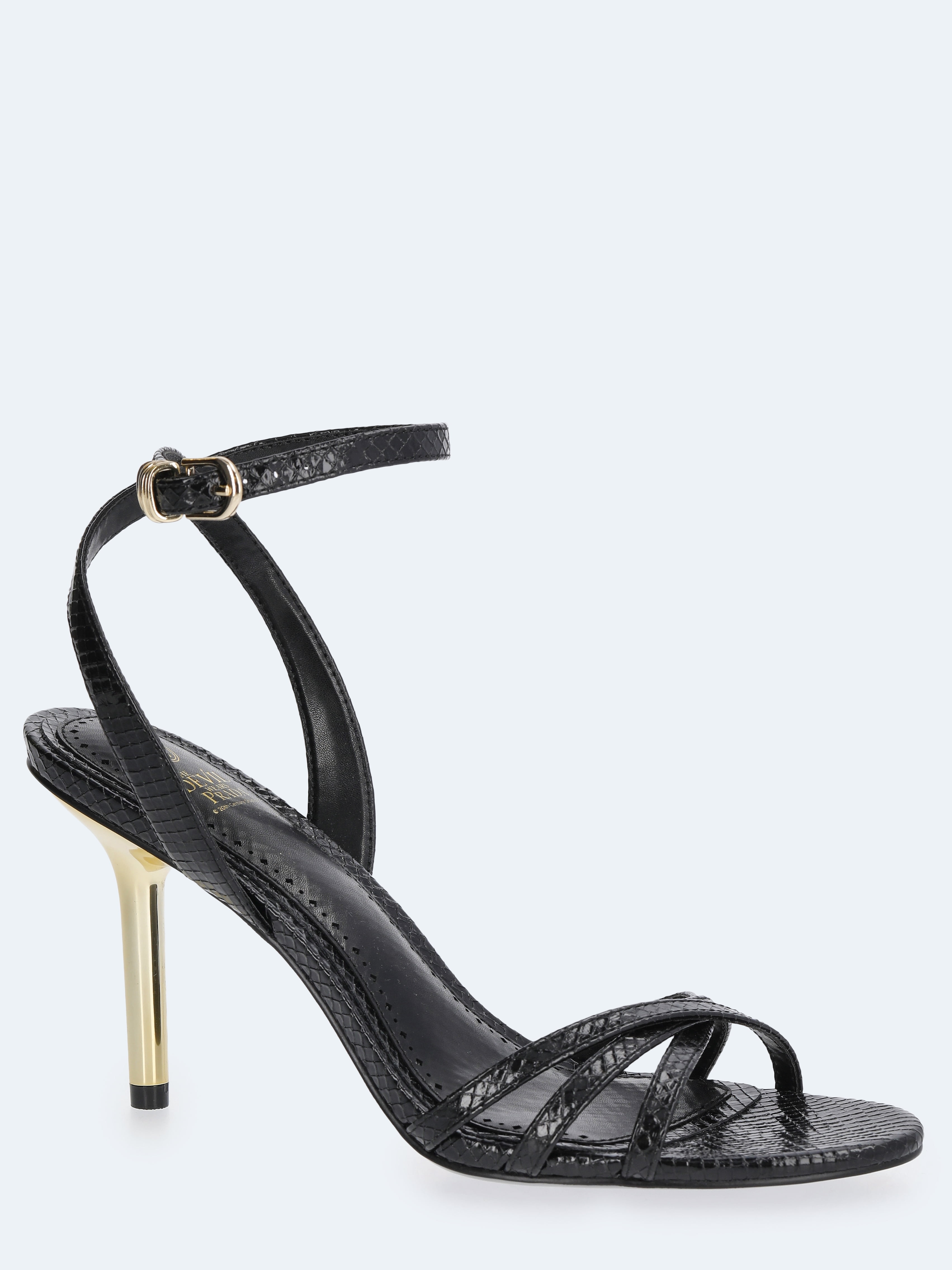 Devil Wears Prada Scoop Collection Women's Strappy Stiletto Heels