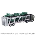 thumbnail image 5 of Truck Toys Vivid Details Compact Portable Mini Transport Cars Set With Car Models For Gifts Ornament Collectible, 5 of 5