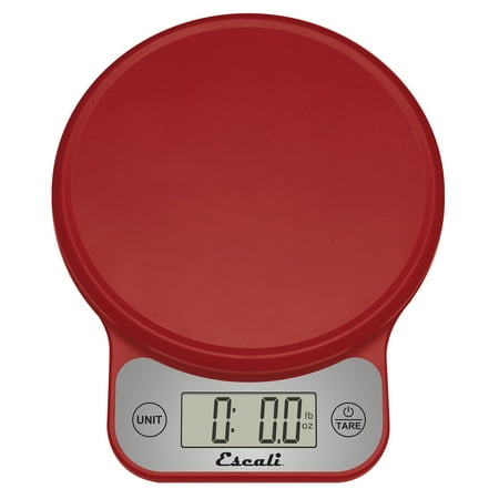 

Escali T136R Telero 13.2-Lb.-Capacity Digital Kitchen Scale (Red)