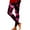Black, variant on Yuncity Valentines Leggings For Women Cute Holidays Love Heart Print Funny Graphic High Waist Tights Yoga Pants For Workout Running Athletic Women's Leggings S-Xxl Black