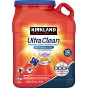 Assortit KS Ultra Clean He Laundry Detergent Pacs, 152 Count/Loads