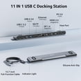 thumbnail image 2 of Acer 11-in-1 USB C Docking Station 3 Monitors 100W PD, 2 of 9